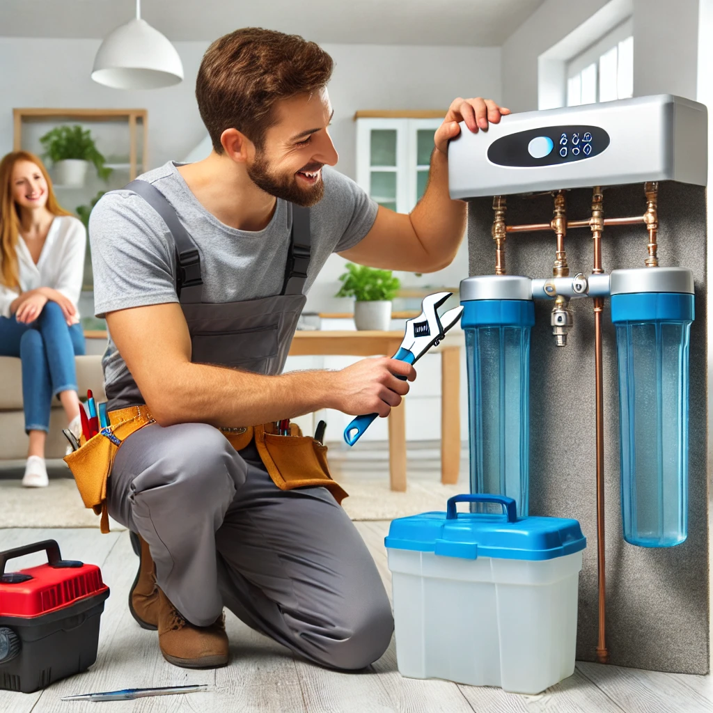 advantages of hiring a professional water softener installer