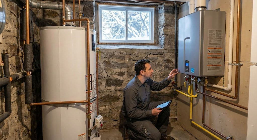 Tankless Water Heater vs Tank: Which Is Best for Montreal Homes in 2026?
